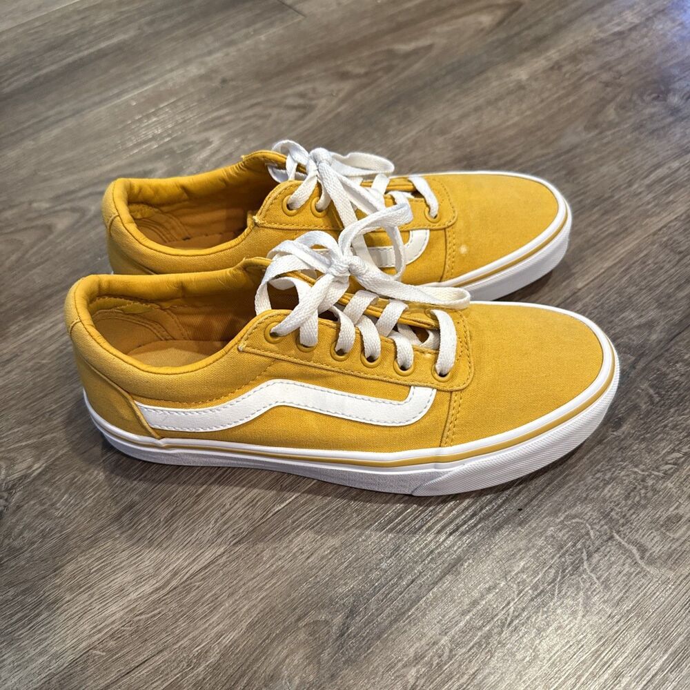 VANS Old Skool Low Top Marigold Sneakers Size 8
